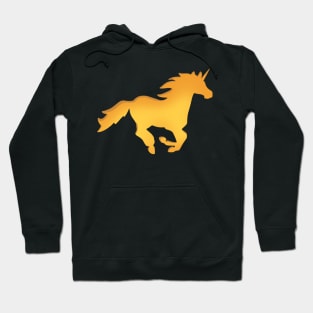 Cantering Unicorn Silhouette Hoodie